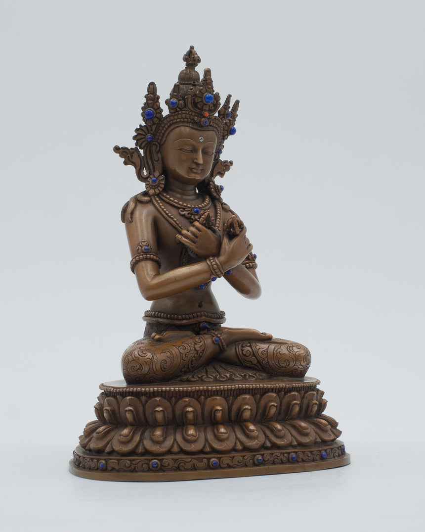 Vajradhara Copper Statue | Buddha's Realization of Enlightenment