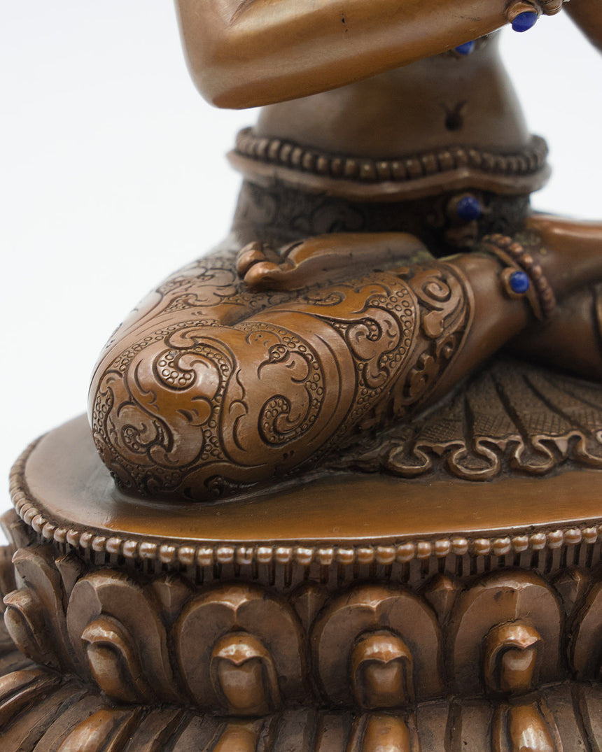 Vajradhara Copper Statue | Buddha's Realization of Enlightenment