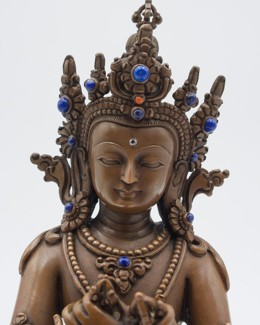 Vajradhara Copper Statue | Buddha's Realization of Enlightenment